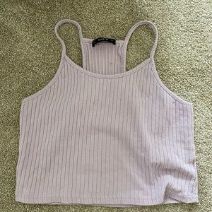 Lilac cropped tank